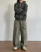 Bear Pigment Winter Hood Zip-Up