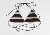 BROWN BOHEMIAN BIKINI SET