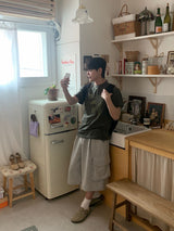 Structured Cargo Utility Bermuda Shorts