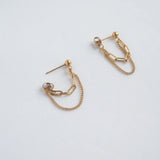 ジュールズチェーンドロップピアス
