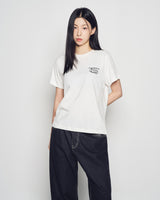 25FW WOMAN ドゥードルファジーラビット半袖Tシャツ
