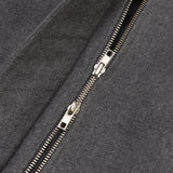 ツーウェイジップアップクロップブルゾン GRAY