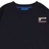 SWITCH OF - ブランク ショートスリーブ Tシャツ (ユニセックス)_SYF1TS01BK