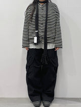 STRIPE TWEED CARDIGAN