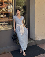 Vash Flower Long Dress
