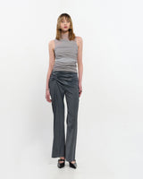 Layered Sleeveless _ GREY