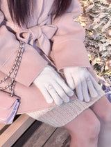 princess house 手袋 - white