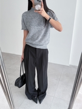 pale half knit (3color)