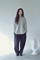 2-LAYER MICRO FLEECE SWEAT PANTS (Black)