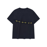 ソーイングスタッフハーフTシャツ / Navy