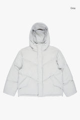 Storm hooded down padded jumper