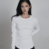 C 90S LINE BASIC LONG SLEEVE T-SHIRT_WHITE