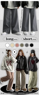 Cl Basic cotton wide pants