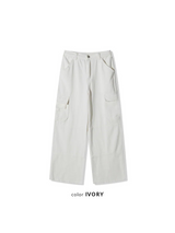 [Unisex] Work pocket cargo wide pants(4color)