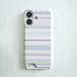 [MADE] Soft stripe case (Soda blue)
