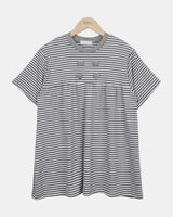 Burnet Double-Button Short-Sleeve T-Shirt