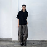 コントラストステッチボクシーT