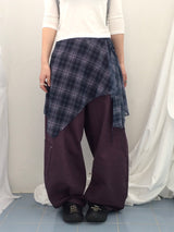 U-Neck Three-Quarter Slim Line Cotton Top