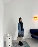Leopard mini tote bag