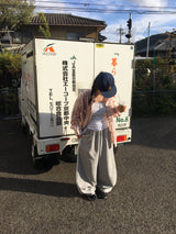 カーブド トラック パンツ