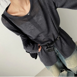 Bolton Loose Fit Pocket Belt Knit