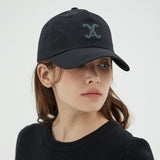 VA Curved Logo Nylon Ball Cap / Black