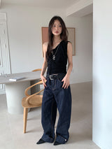 アンバランスシャーリングオフTシャツ (3C)