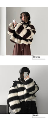 Newdin Quilted Dangara Foggy Wool Jacket