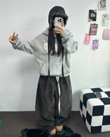 ソフティ💍レオパードコーデュロイバルーンロングパンツ 🤎💚2カラー