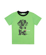 I LOVE HOT DOG TEE (GREEN) F26QB053