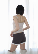 LAYER LACE SLEEVELESS (3color)