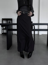 deep shade long skirt