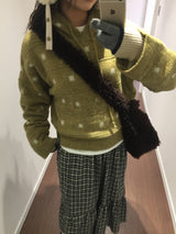 Weasley Snow Hooded Knit (3color)