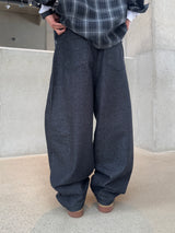 Non-Fade Balloon Denim Pants (No.854)