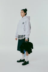 Emblem Hoodie_Light Grey