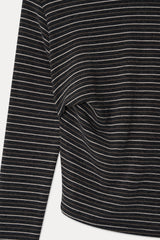 RETRO ASYMMETRIC TOP_CHARCOAL