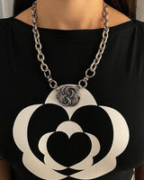 ツイスト2スネークネックレス/twist two snake necklace