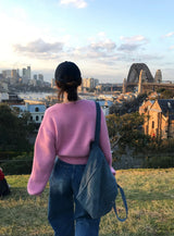 [BELLIDE MADE] Heartbeat, Basic Round Knitwear