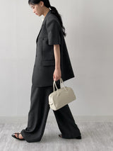 Florence Two Tuck Wide Slacks