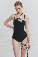 ORCHID SWIMSUIT black