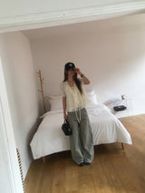Pigment balloon cargo pants