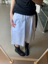 エッセンシャルバンディングバミューダパンツ (4color)