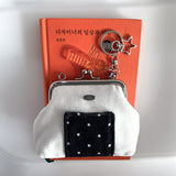 おにぎりフレームミニバッグ (handmade bag)