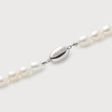 Oval Pearl Necklace