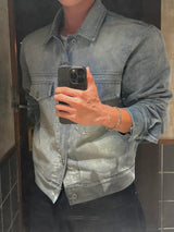 Leather Double Pocket Curved Pants
