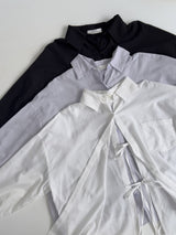Aswell Back Slit Loose Fit Shirt