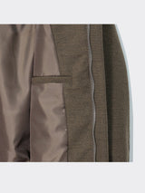 ASCLO Drop Shoulder High Neck Blouson (2color)