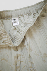 Silky jogger pants, Light khaki