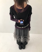 Saven Layered Tulle Skirt Pants