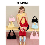 muva. ベルベット ライスボール ショルダーバッグ